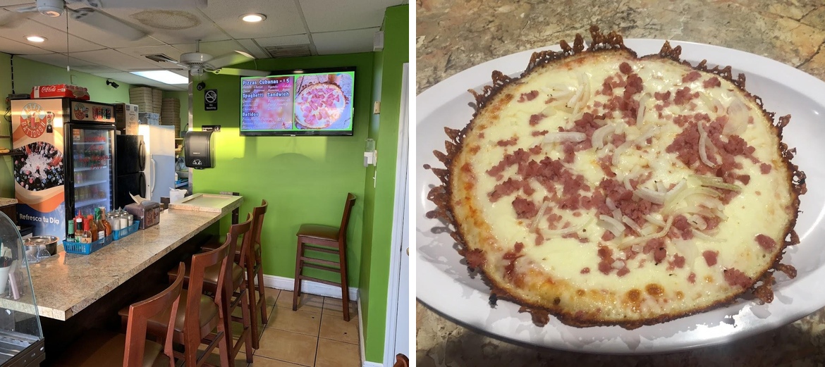 Pizza Cubana Menu